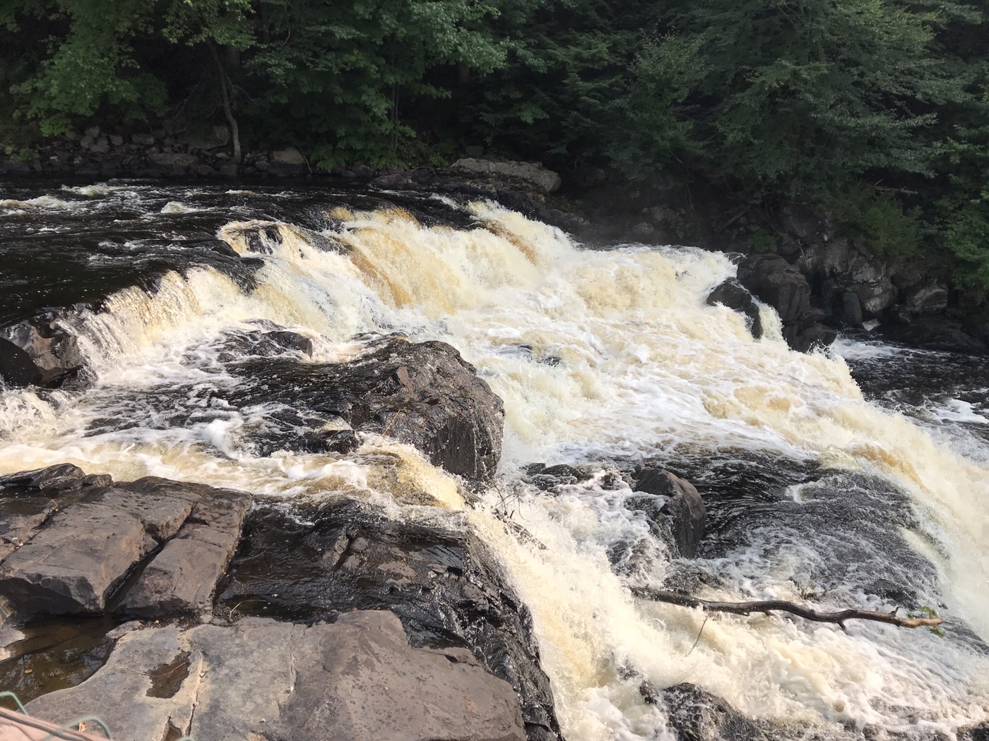 View from the top of St Regis Falls Bobbieswaterfalls
